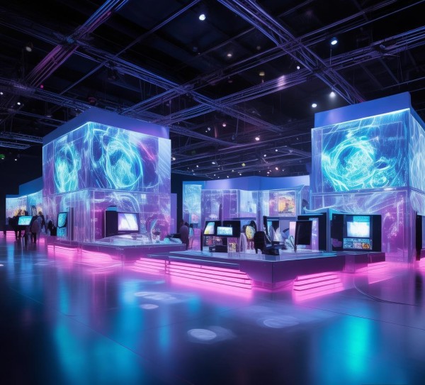 科技活动展区设计方案，未来科技与创新的未来